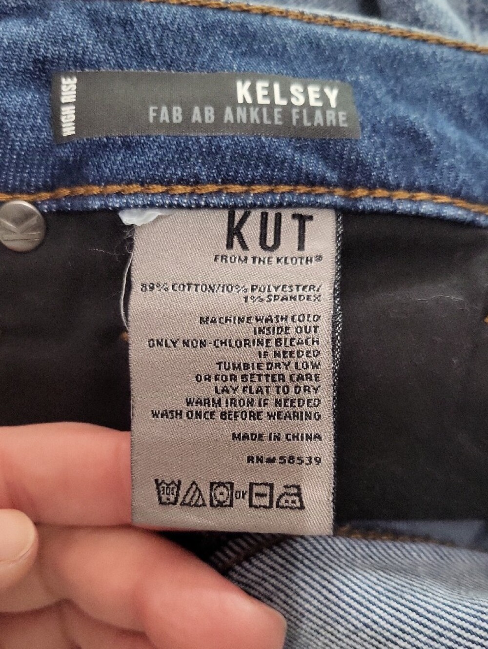 Kut From The Kloth Jeans Size 4 - Picture 3 of 5